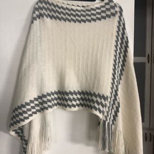 Boho Gorgeous Soft Poncho with Fringe